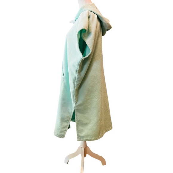 Pusheen Mint Green Hooded Poncho Swim Coverup One Size Fits All - Picture 2 of 10